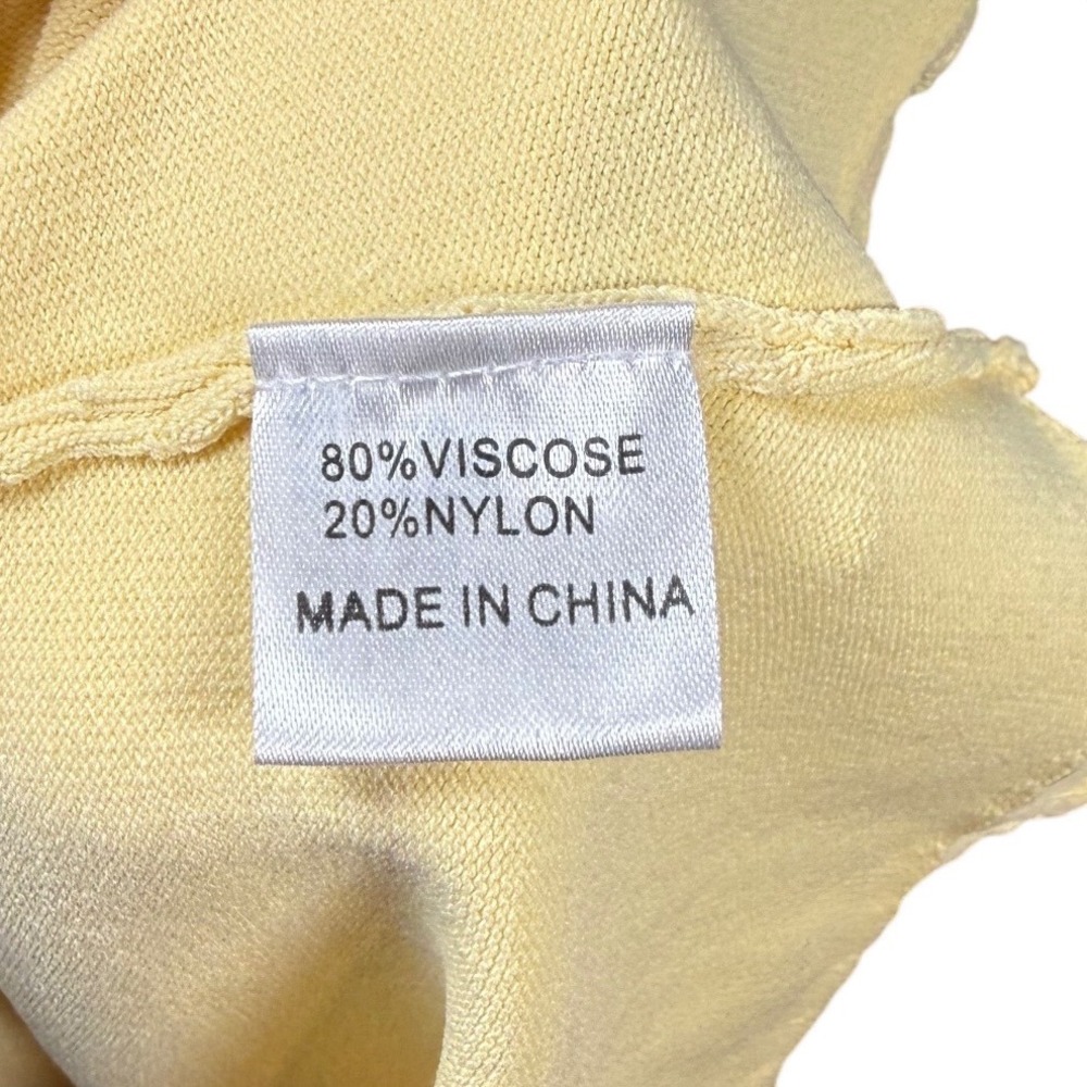 White Fox Boutique For Your Love Mini Dress, Yellow, Size Small - Picture 7 of 8